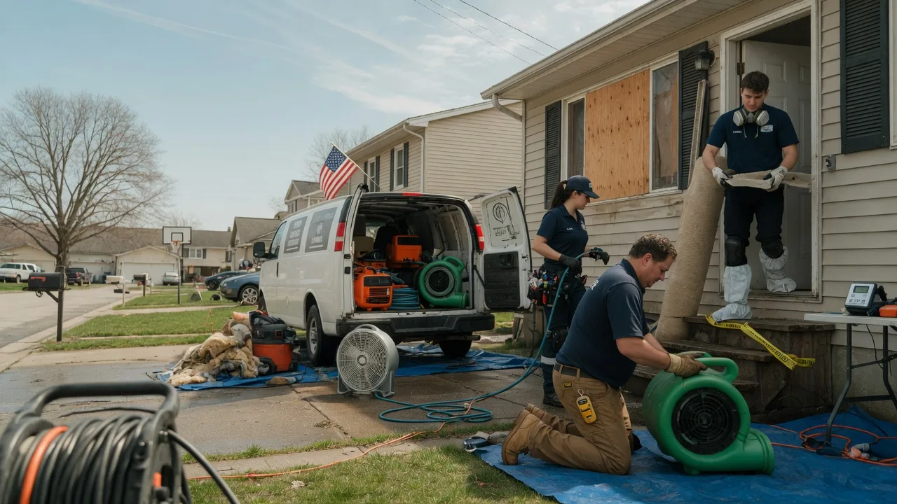 Water Damage Restoration in Fayetteville, OH near me
